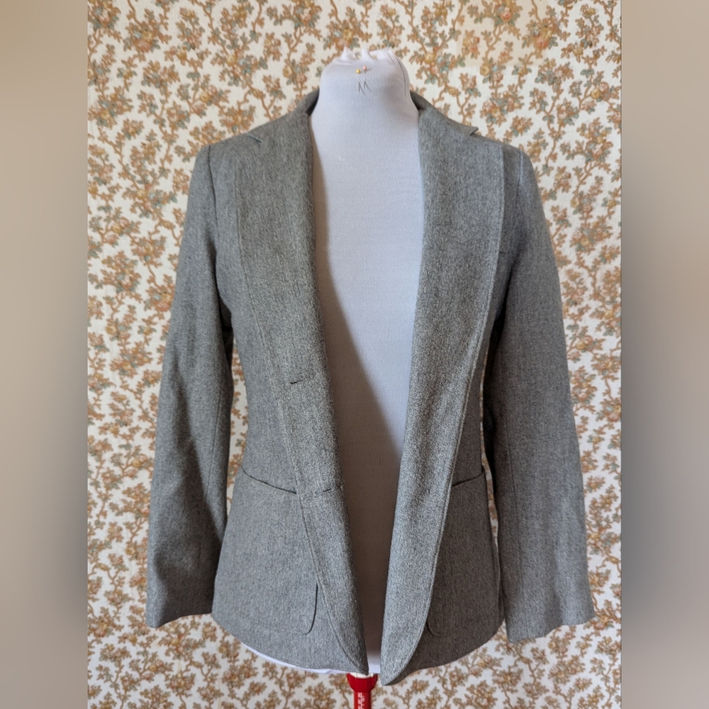 Vintage retro classic 80s woman's blazer jacket